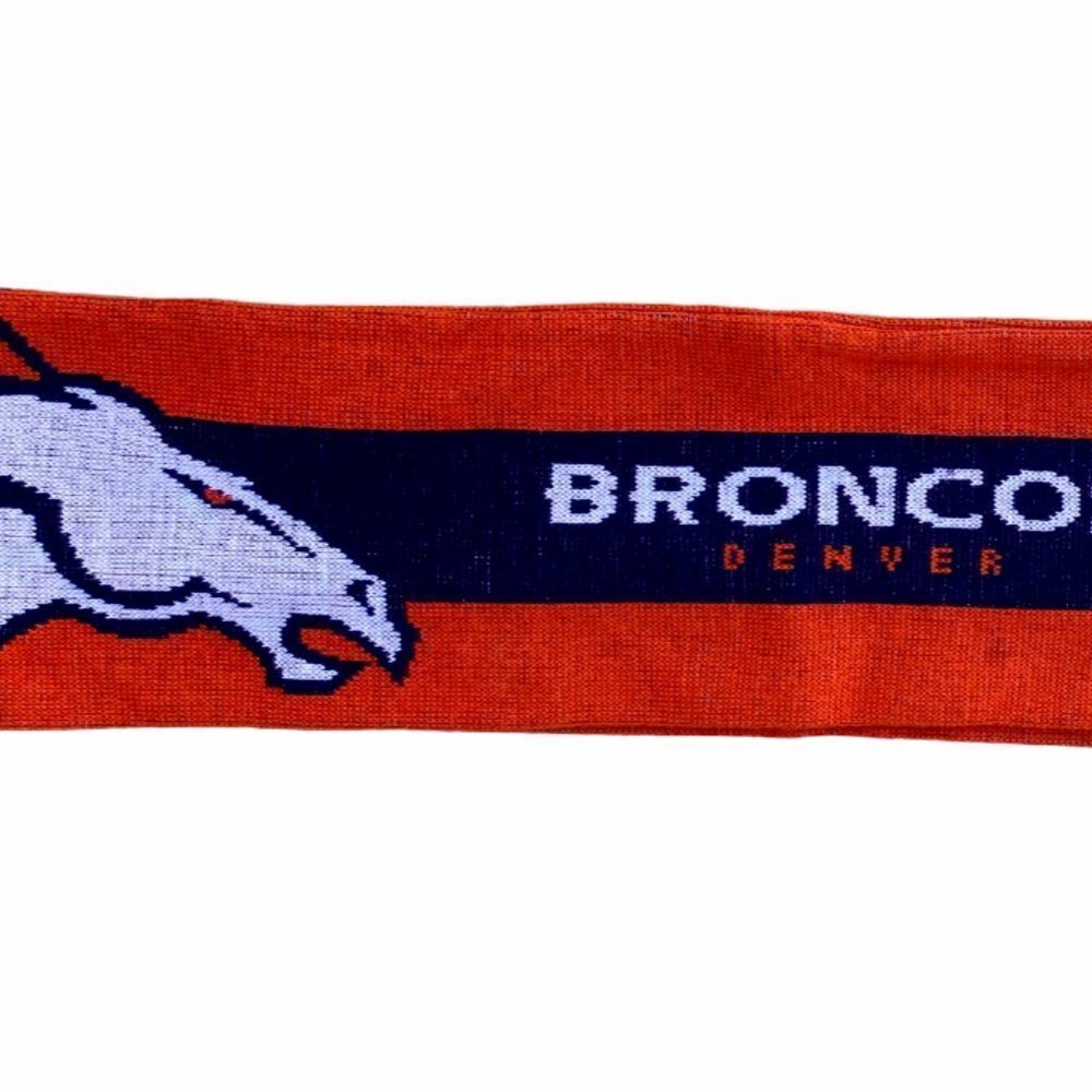 Forever Collectibles DENVER BRONCOS Football Scarf​​​​​​​​